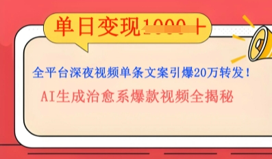 全平台深夜文案新风口：DeepSeek生成百万播放量金句，治愈系内容涨粉速度快4倍-聚伍星盟