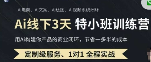 AI实操培训第20-21期线下，0基础保姆级教程，3月最新整理，企业获客、降本增效、打造超级个体-聚伍星盟